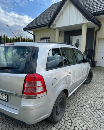 Opel Zafira cena 7000 przebieg: 253000, rok produkcji 2008 z Wasilków małe 301